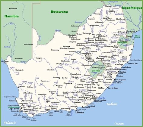 Maybe you would like to learn more about one of these? South Africa Map - 2020