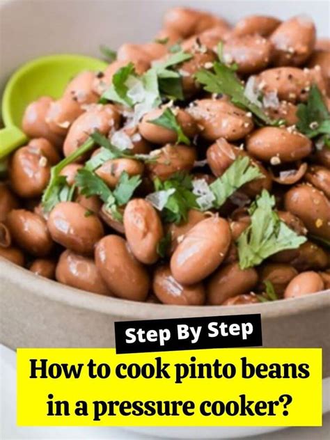 how to cook pinto beans in a pressure cooker how to cook guides