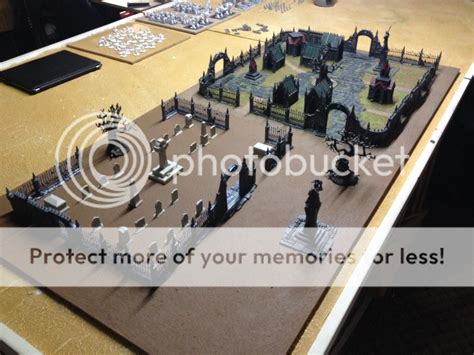 Mordheim The Graveyard Board Terrain Part 2