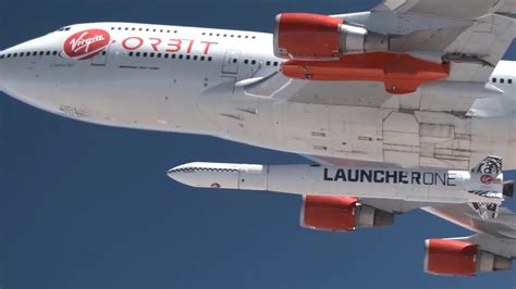 Virgin Orbit Launched A Rocket From A Boeing 747😬 Youtube
