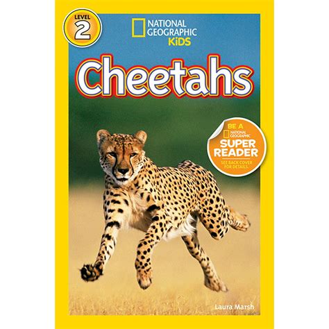 National Geographic Readers Level 2 Cheetahs Paperback Walmart