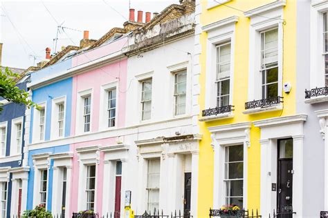 Notting Hill London — The Fox And She Pastel House London Places London