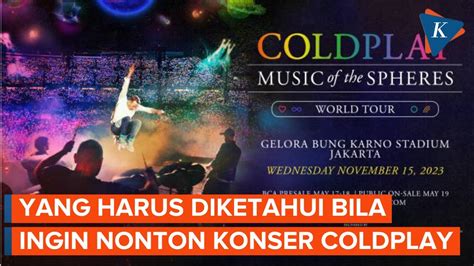 Fakta Menarik Seputar Konser Coldplay Di Jakarta Youtube