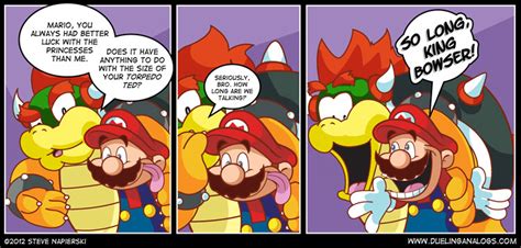 Hangin With Mr Koopa A Video Games Comic Dueling Analogs