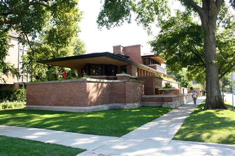 Frank Lloyd Wrights Robie House “prairie Style” Mid Century Home