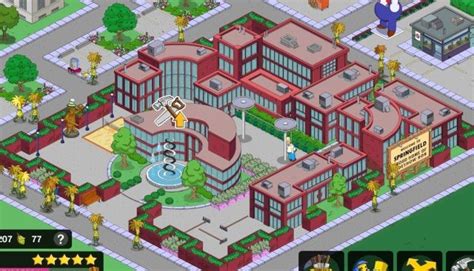 Springfield Simpsons Springfield Tapped Out The Simpsons Game Homer Playroom Layout