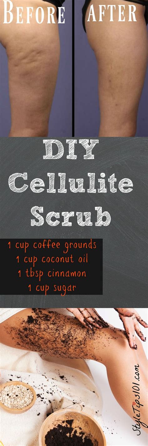 Diy Cellulite Scrub Cellulite Scrub Cellulite Remedies Reduce