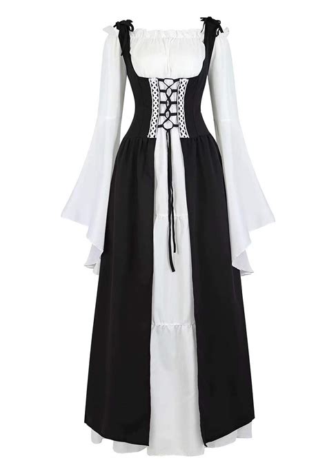 Buy Jutrisujo Renaissance Costume Women Medieval Dresses Irish Over Plue Size Deluxe Victorian