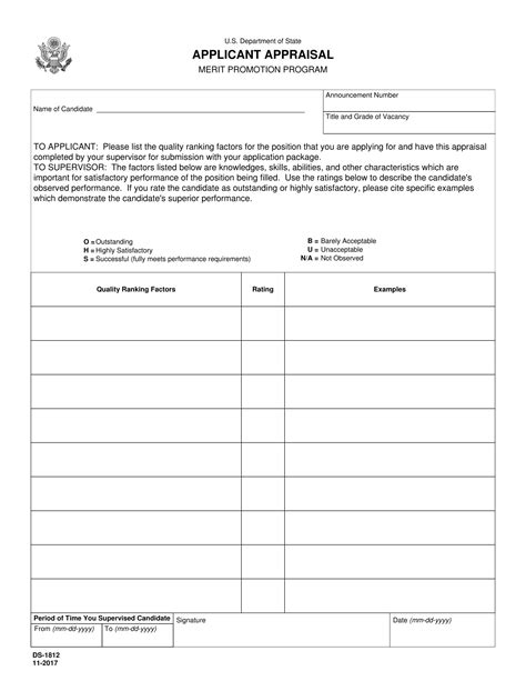 Applicant Appraisal Form Fill Out And Sign Printable Pdf Template Vrogue