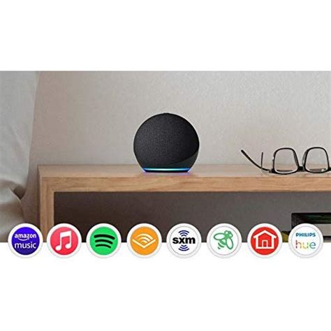 Echo Dot 4th Gen 2020 Release Smart Speaker With Alexa Charcoal