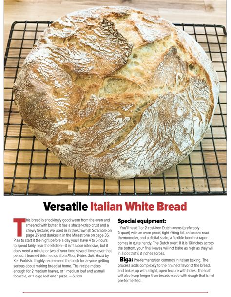 Basic Italian White Bread Louisiana Kitchen And Culture