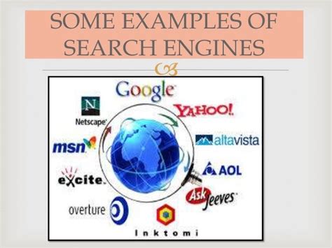 Examples Of Search Engines List