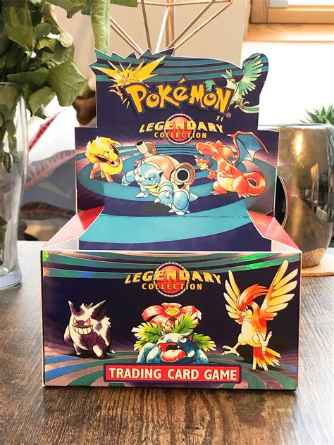 Pokemon Trading Card Legendary Collection foiled Version - Etsy