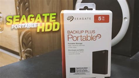 Seagate Backup Plus 5tb Portable External Hard Drive Usb 30 Unboxing
