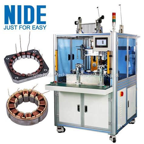 Automatic Needle Motor Coil Winding Machine For BLDC In Slot Stator China Winding Machine And