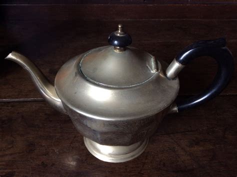 Vintage English Silver Plated Epns Sheffield Metal Tea Pot Etsy Uk