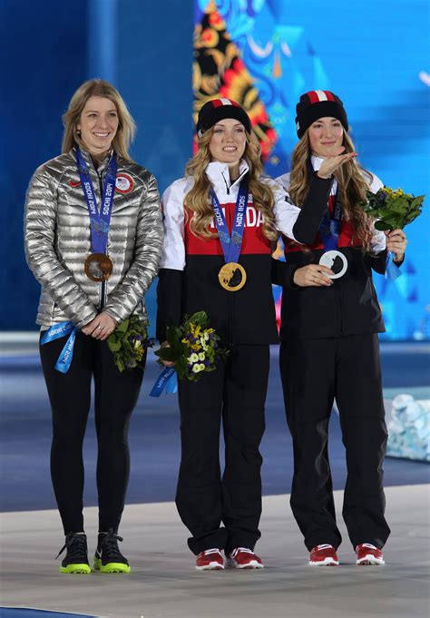 Freestyle Skiing Moguls Medal Ceremony Team Canada Official Olympic