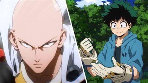 My Hero Academia Crean Encuentro Entre Deku Y Saitama De One Punch Man