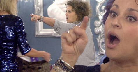 cbb s nadia sawalha has epic meltdown calls katie hopkins two faced and calum is in the firing