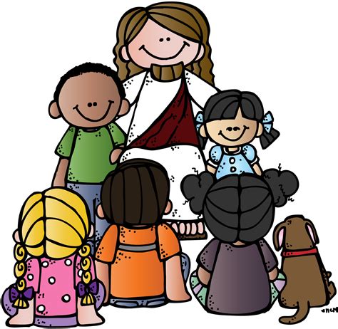 Clipart Of Jesus With Children 101 Clip Art