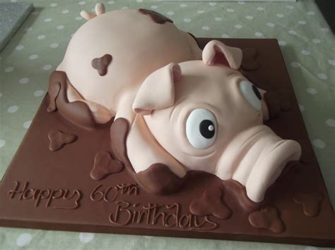 Cakes By Karen Pig In Mud Cake