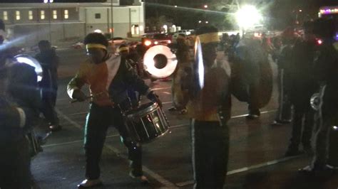 Carver Montgomery Percussion Pre 2017 Christmas Parade Downtown