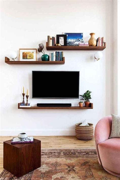 Diy Floating Shelves Ideas Shelfideas Living Room Wall Designs Living