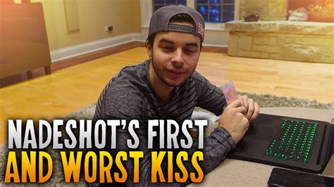 nadeshot s first and worst kiss youtube