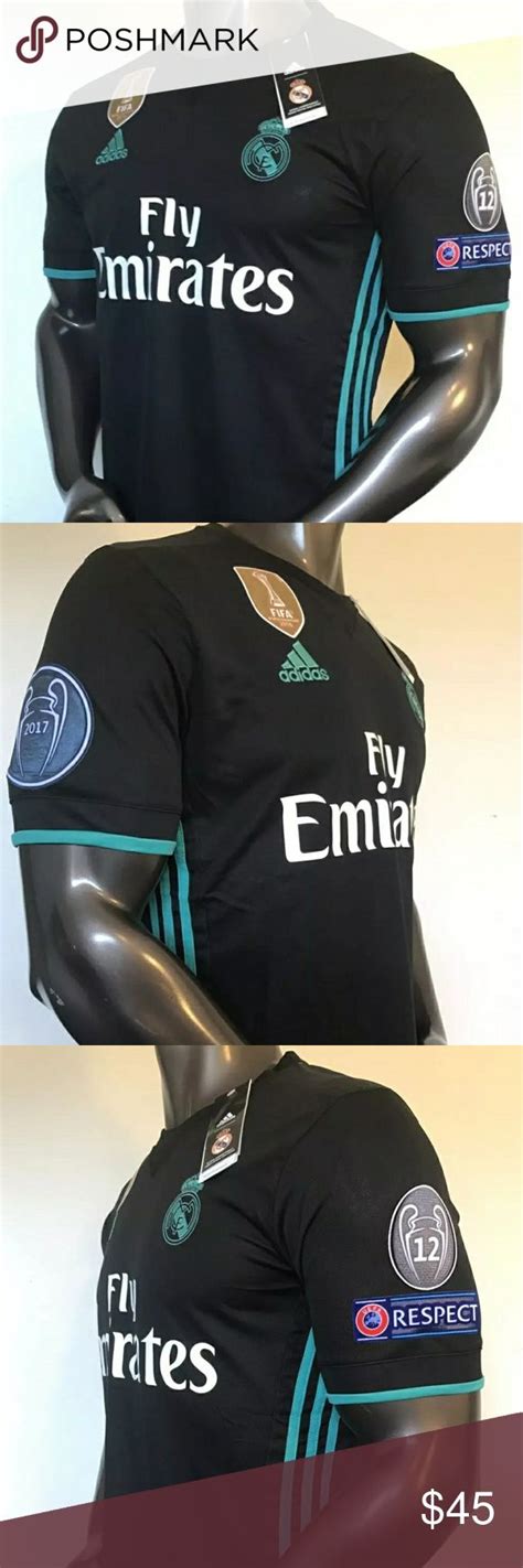 69,453,803 likes · 2,295,523 talking about this. REAL MADRID BLACK AWAY JERSEY CHAMPIONS LEAGUE This a ...
