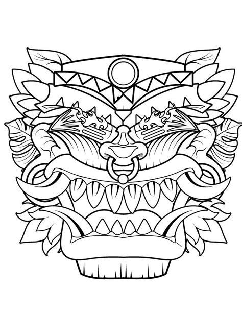 Vous trouverez un coloriage à imprimer qui vous convient parmi les 10 000 disponibles sur le site. Masque tiki coloriage gratuit imprimer pour Halloween ...