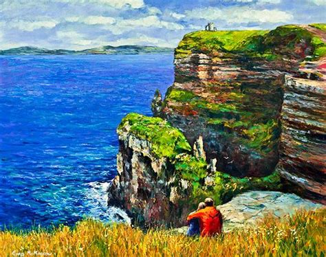 Cliffs Of Moher Painting At Explore Collection Of