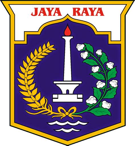 The overall city of jakarta is considered a special province and headed by a governor. Logo Provinsi DKI Jakarta Vector | Not Designer