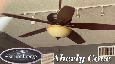 60” Harbor Breeze Aberly Cove Ceiling Fan 1 2 2023 Remake Youtube