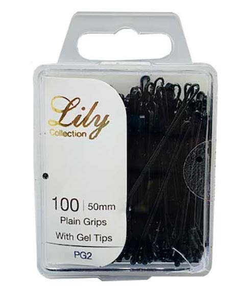 Lily Collection Plain Grips Pg2 Bellissemo Hair Pins L