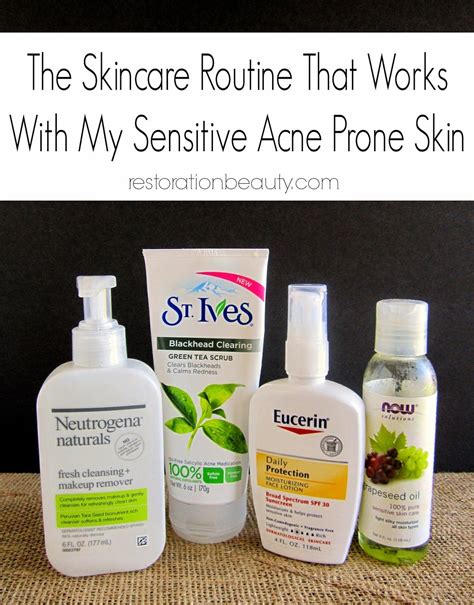 Restoration Beauty The Skincare Routine That Works With My Sensitive