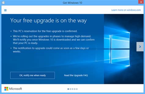 Free Windows 10 Upgrade From Windows 8