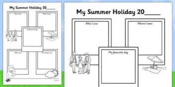 Summer Holiday Snapshots Sen Version Teacher Made