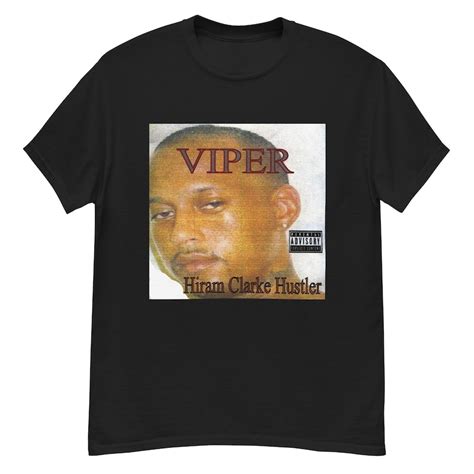 Viper The Rapper Hiram Clarke Hustler Vintage Rap T Shirt Etsy