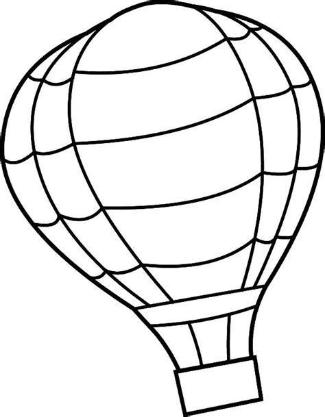 Amazing Hot Air Balloon Coloring Pages | Coloring Sky