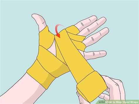 How To Wear Hand Wraps 10 Steps With Pictures Wikihow