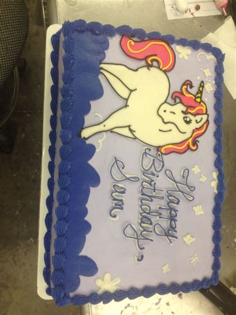 Here is another unicorn cake i made. Unicorn sheet cake | Unicorn sheets, Unicorn birthday cake ...