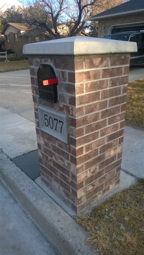 Design ideas for brick & masonry mailboxes are discussed with a variety of photos. Mailbox Installation | Meticulous Home Remodel & Repair ...