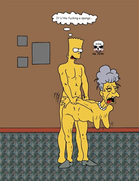 Rule 34 Agnes Skinner Bart Simpson Breasts Color Female Front View Human Male Nude Sex