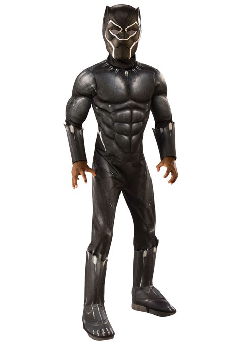 Black panther urban jungle (cape variant) costume. Deluxe Black Panther Costume for Children
