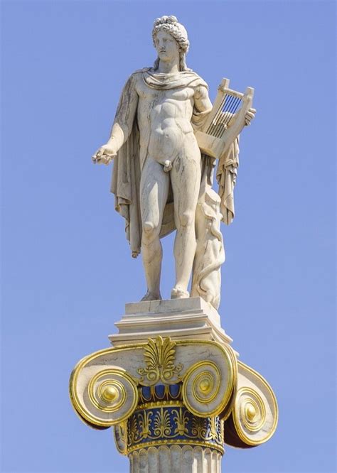 Statue Of Apollo Yunan Mitolojisi Statues Apollon