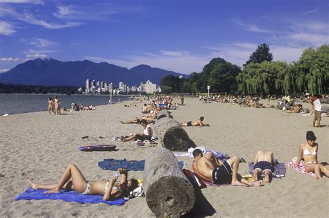 Kitsilano Beach Kits Beach In Vancouver BC