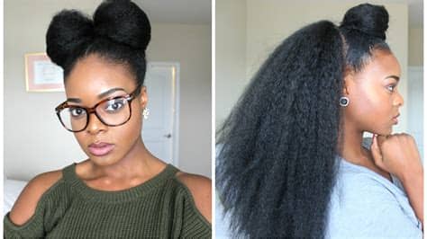 Try some of the hairstyles and comments below how it looks. NATURAL HAIRSTYLES WITH BRAIDING HAIR - Ify Yvonne - YouTube