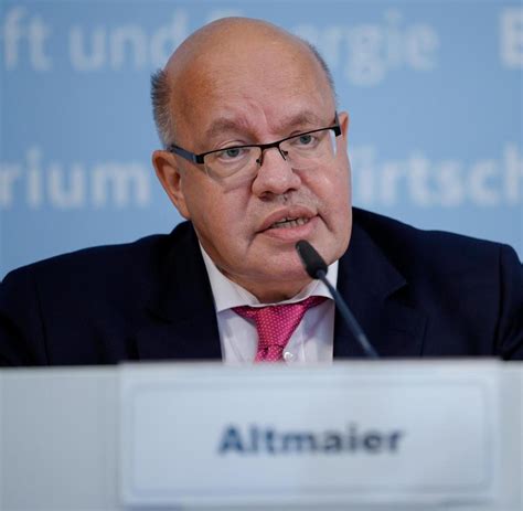 Bundeswirtschaftsminister altmaier sagt zur am 22. Talkshow „Maischberger": An einer Stelle nimmt Luisa ...