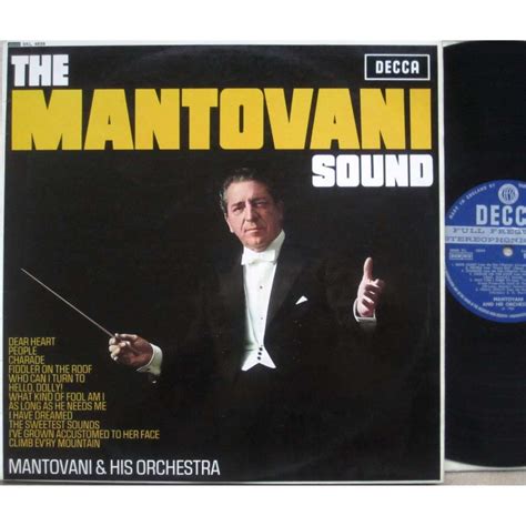 the mantovani sound by mantovani and his orchestra lp with 154recordshop ref 3041771182