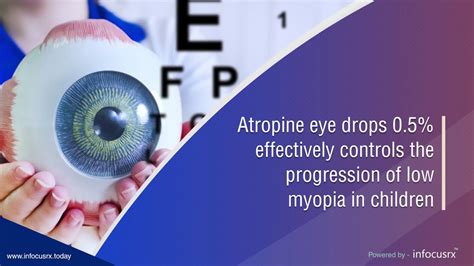 Atropine Eye Drops 05 Effectively Controls The Progression Of Low